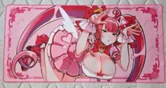 麻雀ファイトガール　デスクマット　ミツモト・ダイア(らぶはむドレス)