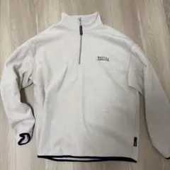 海外古着　Nautica フリースジャケット クリーム色　サイズ2XL