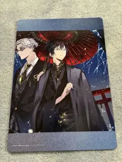 春夏秋冬代行者　アニメイト　特典　ビジュアルボード　寒椿狼星　寒月凍蝶