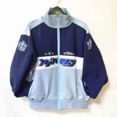 9090ナインティナインティ/テクノトラックジャケット/ジャージ/ブルーのサムネイル