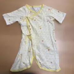 ミキハウス ベビー肌着 コンビ肌着 くま柄