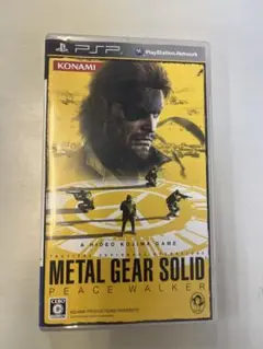 メタルギアソリッドピースウォーカー　PSソフト