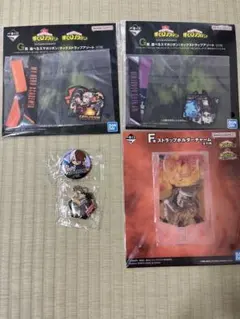 僕のヒーローアカデミア　グッズセット　爆豪勝己　荼毘　ホークス