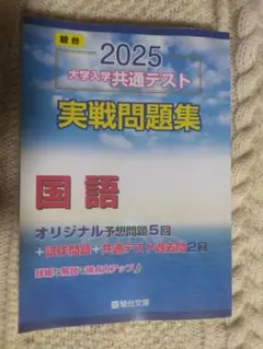 2025 大学入学共通テスト　実践問題集　駿台文庫