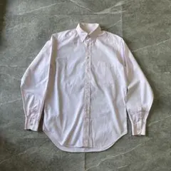GIORGIO ARMANI ブロードシャツ 長袖 薄ピンク 38/15 90sのサムネイル