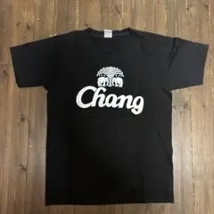 Beer Chang Tシャツ ブラック コットン100% ロゴプリントのサムネイル
