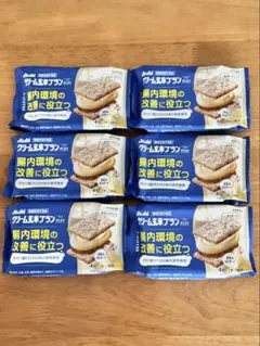 アサヒ クリーム玄米ブラン プラス 豆乳＆カスタード 6個セットのサムネイル