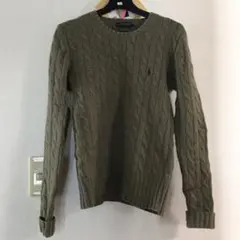 ブラウン ニット