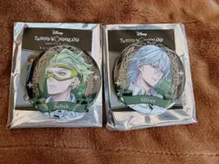 ツイステ　缶バッジ　セベク　シルバー