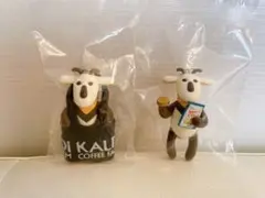 KALDI カルディ ヤギべえボールチェーンマスコット 2種セット