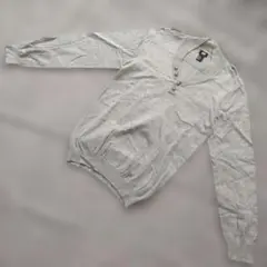 b2934 H＆M エイチアンドエム【XS】ニットトップス グレー