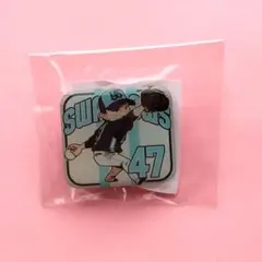 ヤクルトスワローズピンバッジ【高橋圭ニ】