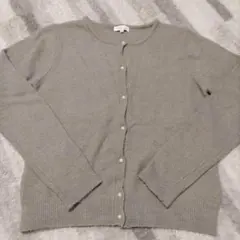 ひ*み様 earth music&ecology グレー カーディガン S