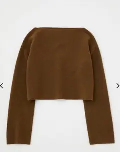 MOUSSY 【M_】FLAT KNIT SHORT トップス マウジー ニット