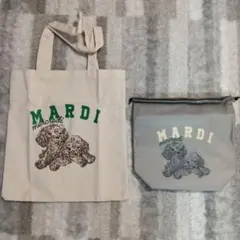 Mardi Mercredi トートバッグ 2点セットのサムネイル
