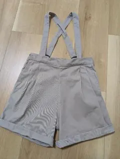 【訳あり】MARLMARL サスペンダー付きパンツ ※商品説明お読みください