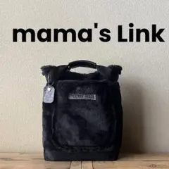 デニムリメイクバッグ　ふわふわファー