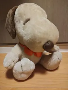 スヌーピー モカカラー 希少 PEANUTS ぬいぐるみのサムネイル