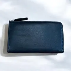 ✨上品な本革✨ビジネスレザーファクトリー マルチウォレット　ブラックグリーン