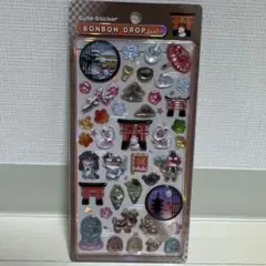【国内正規品】ボンボンドロップシール 和柄 古都巡り 古都めぐり 寺 京都 奈良