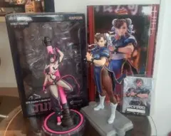 ストリートファイター ジュリ 春麗 フィギュアセット