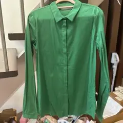 COS 長袖シャツ グリーン サイズ36のサムネイル