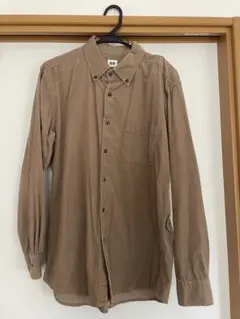 UNIQLO ユニクロ コーデュロイ シャツ 長袖 L