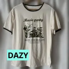 Dazy 音楽パーティー Tシャツ Sサイズ