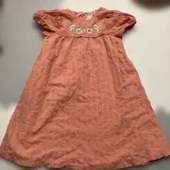 petit main 半袖ワンピース 120サイズ ピンク