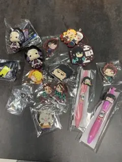 鬼滅の刃　まとめ売り　ラバストなど16点　未使用