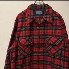 70's PENDLETON ペンドルトン ウールボードシャツ ループカラーXL