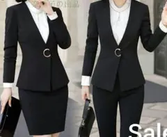 スーツパンツ　スカートセット レディース 2点セット　セットアップ　フォーマ6