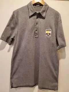 BURBERRY BLACK LABEL グレー ポロシャツ
