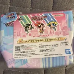パワーパフガールズ 一番くじ E賞 スライダーポーチ