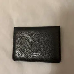 極美品・使用1ヶ月未満・希少】TOM FORD マネークリップ 財布 （黒赤