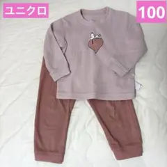 ユニクロ　スヌーピー　パジャマ 100cm