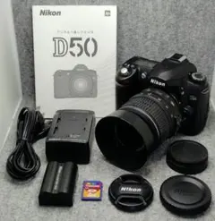 ✨Nikon D50✨人気CCD機 レトロな色味 初心者おすすめセット動作良好