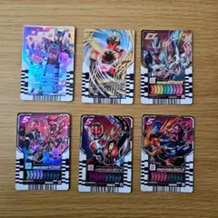 ライドケミートレカ　仮面ライダー　6枚セットのサムネイル