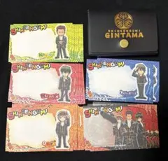 銀魂 メッセージカード カードメモセット ミニクリアケース B