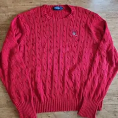 ★【美品】POLO GOLF (赤 Lサイズ)のサムネイル