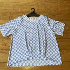 フルールバイミントブリーズ 【 LL 】 チェック トップス 大きいサイズ