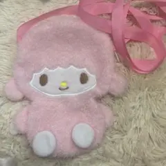 サンリオ マイメロディ ぬいぐるみポシェット マイスウィートピアノ おすわり