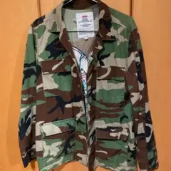 supreme × Mark Gonzales コラボ　ミリタリージャケットのサムネイル