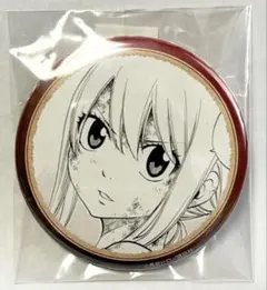 FAIRYTAIL ルーシィ 缶バッジ プリンセスカフェ 原作絵 - メルカリ