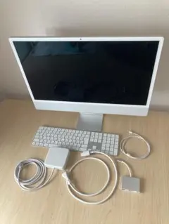 Apple iMac 24インチ M1 16GB 512GB シルバー ジャンクのサムネイル