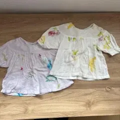 ディモワ　花柄カットソー 2枚セットのサムネイル