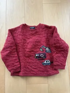 klädkåp 車刺繍 トレーナー 120