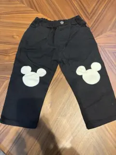 【最終値下】ミッキーマウス 長ズボン 黒 90cm
