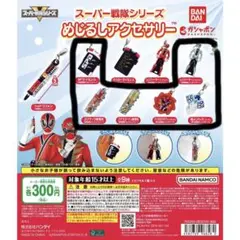 スーパー戦隊　めじるしアクセサリー　デカレンジャー　キョウリュウジャー