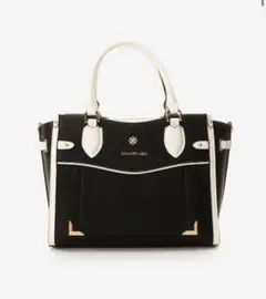 サマンサベガ シンプルビジューハンドバッグ